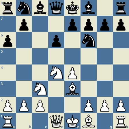 The English Attack with Be3 against Najdorf Variation