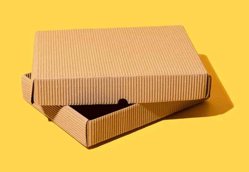 empty card board box