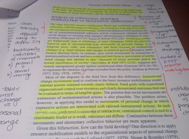 Annotating documents for DBQ