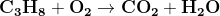 unbalanced chemical equation