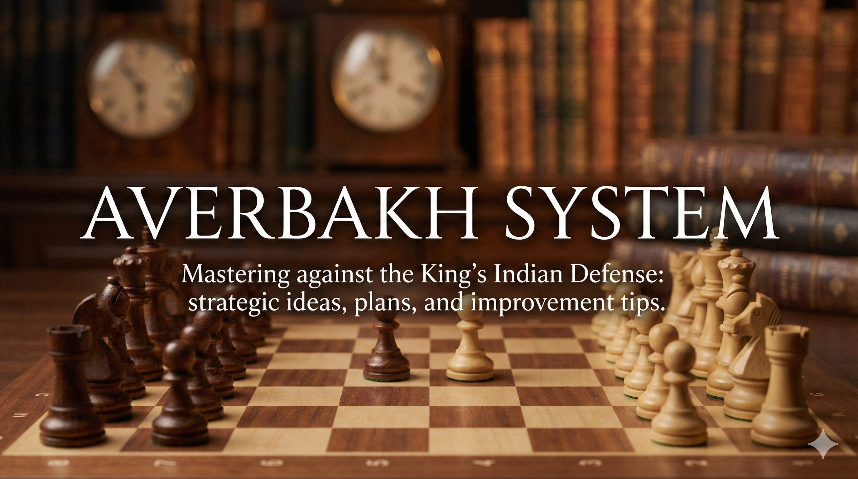 Averbakh System: Mastering against the King's Indian defense: strategic ideas, plans, and improvement tips