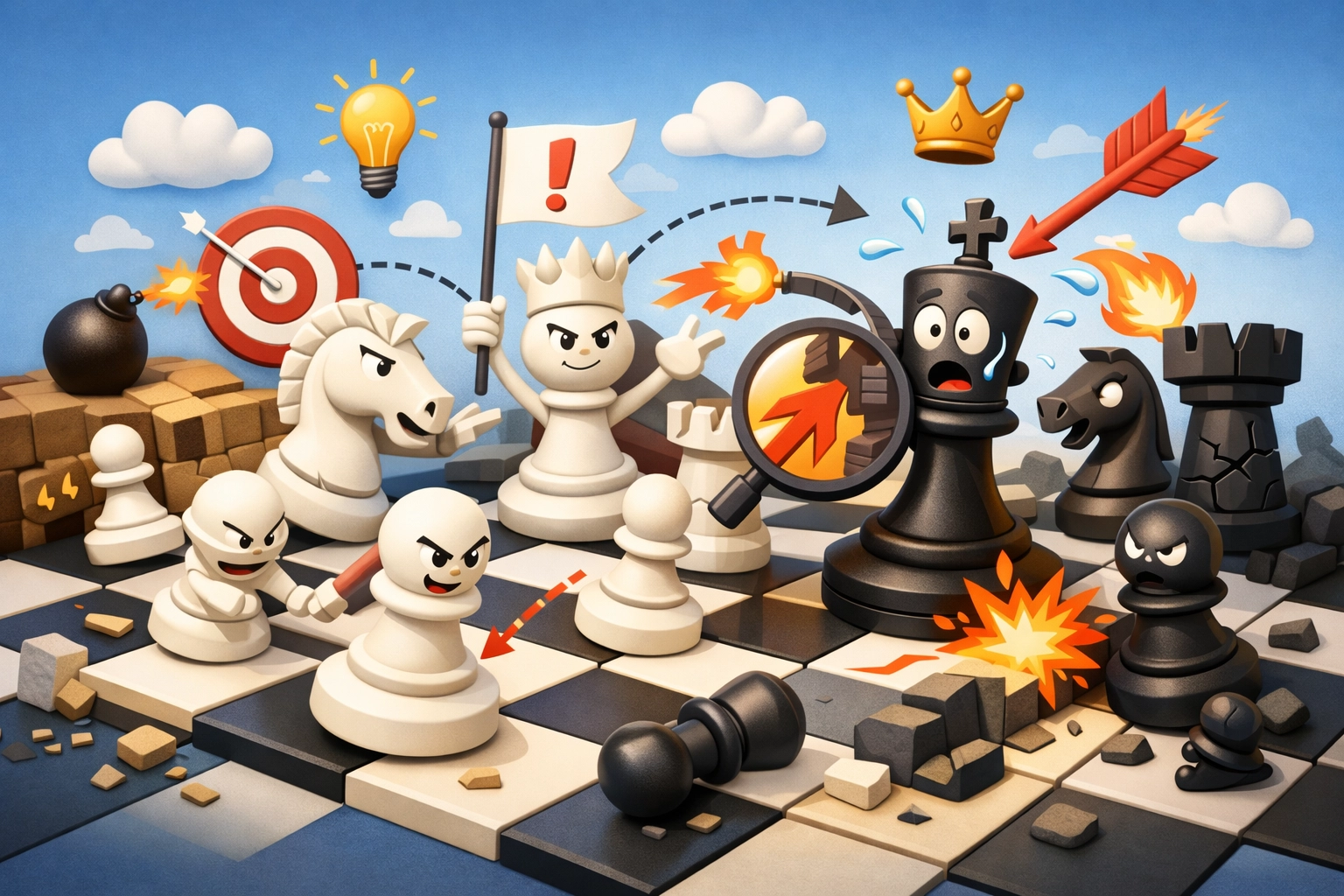 attacking chess, chess