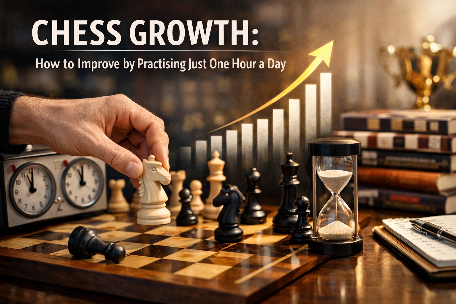 Chess Growth: How to Improve by Practising Just One Hour a Day