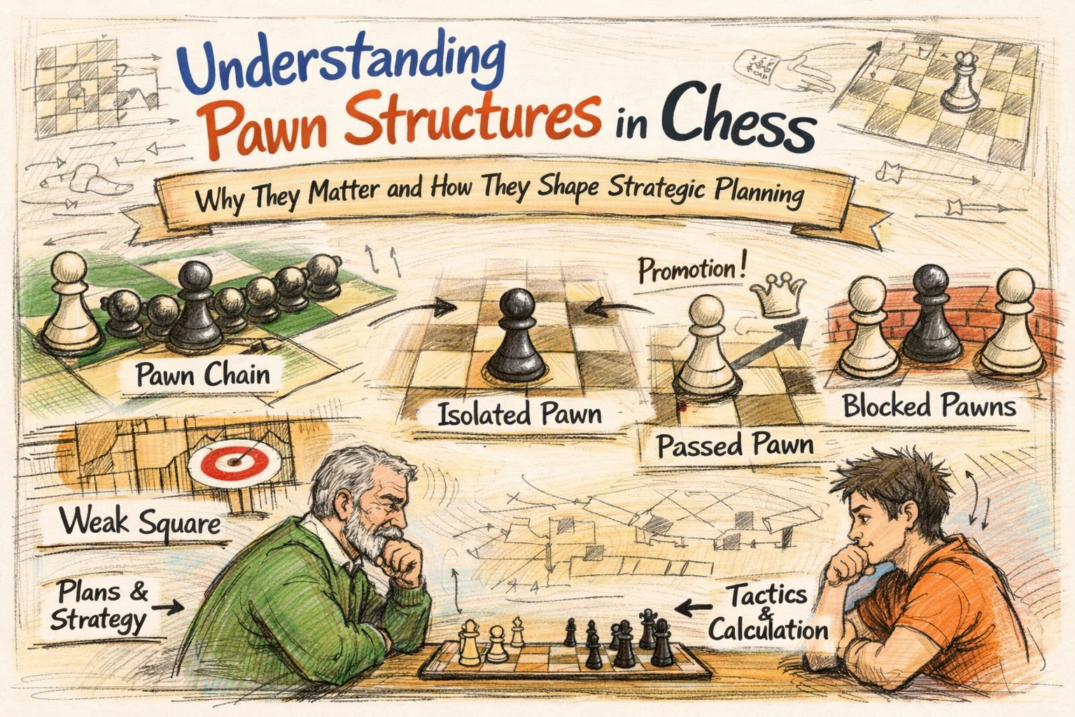 Understanding pawn structures in chess: why they matter and how they shape strategic planning