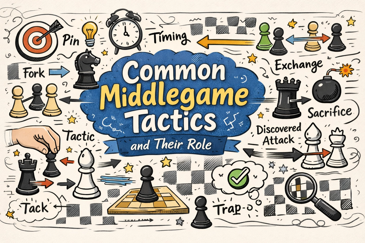 middlegame strategies, game, strategic, chess