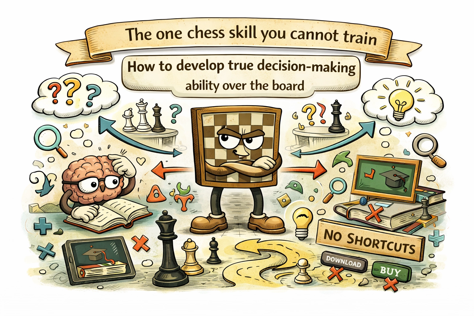The one chess skill you cannot train: how to develop true decision-making ability over the board