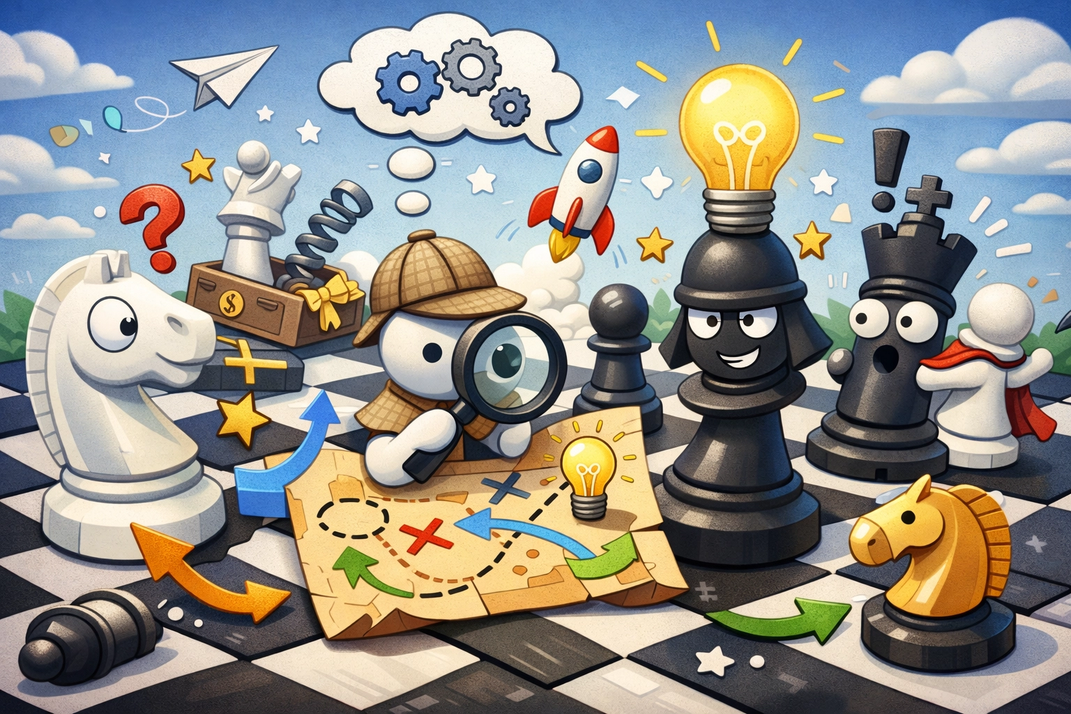 Unexpected moves in chess: how to think creatively and find hidden winning ideas