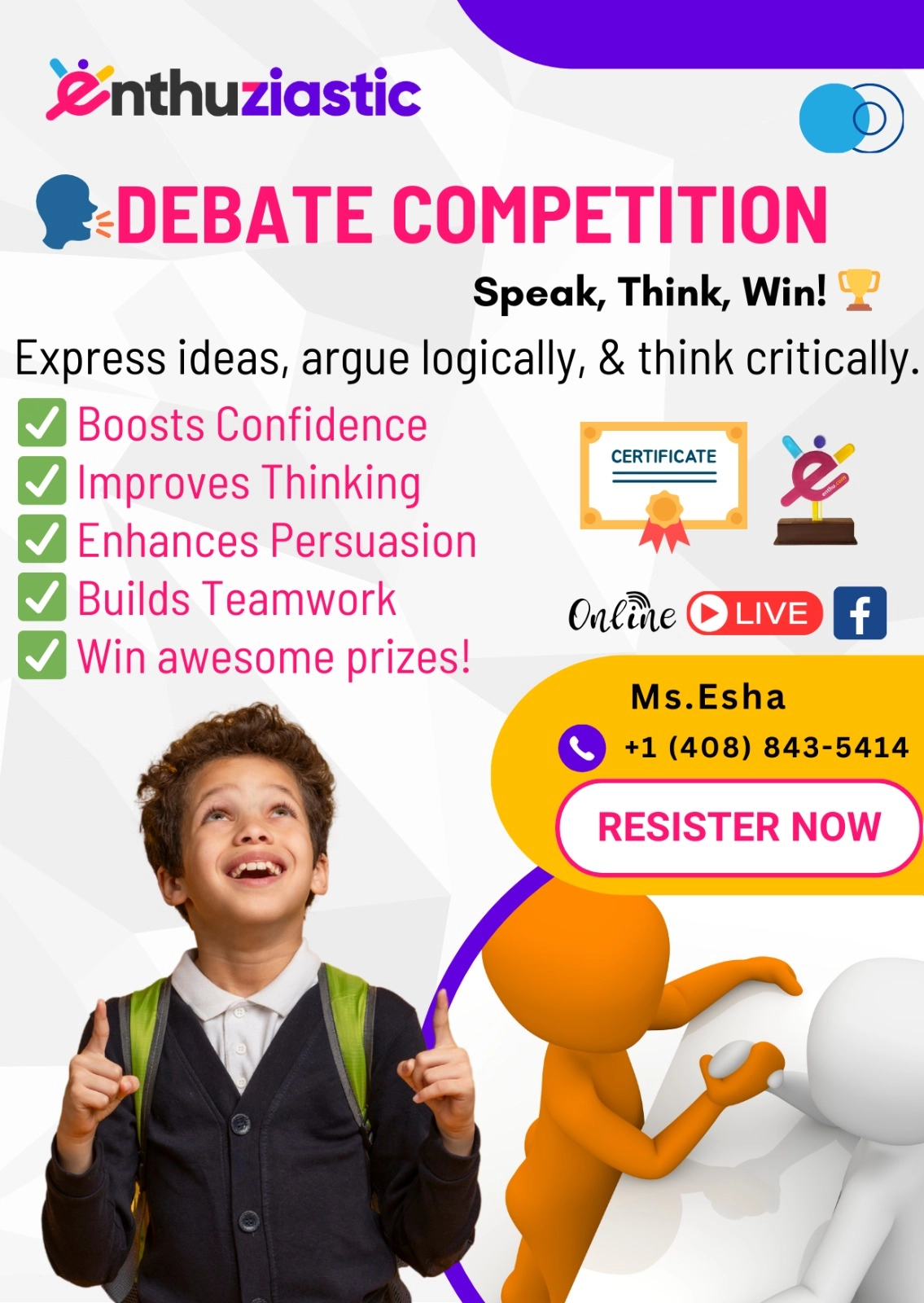 debate competition, public speaking