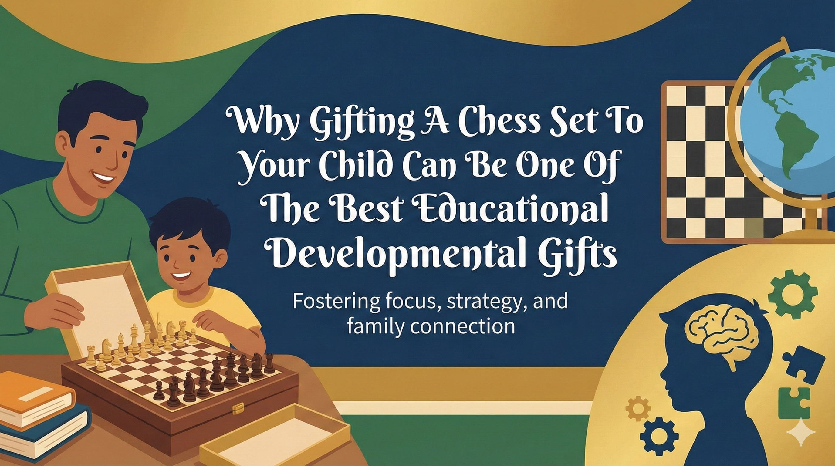 Gifting A Chess Set To Your Child Can Be One Of The Best Educational And Developmental Gifts ?
