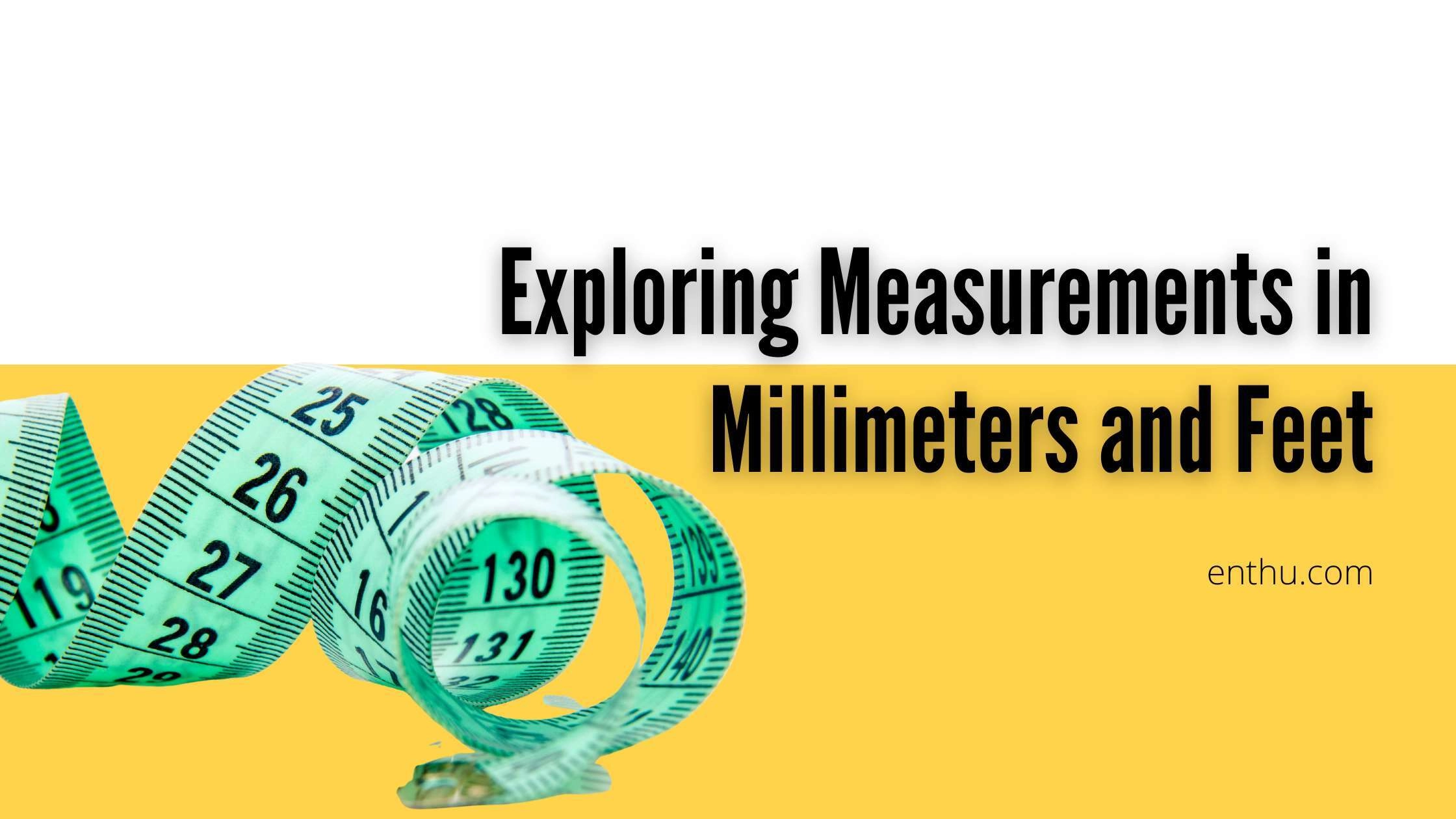 Exploring Measurements in Millimeters and Feet