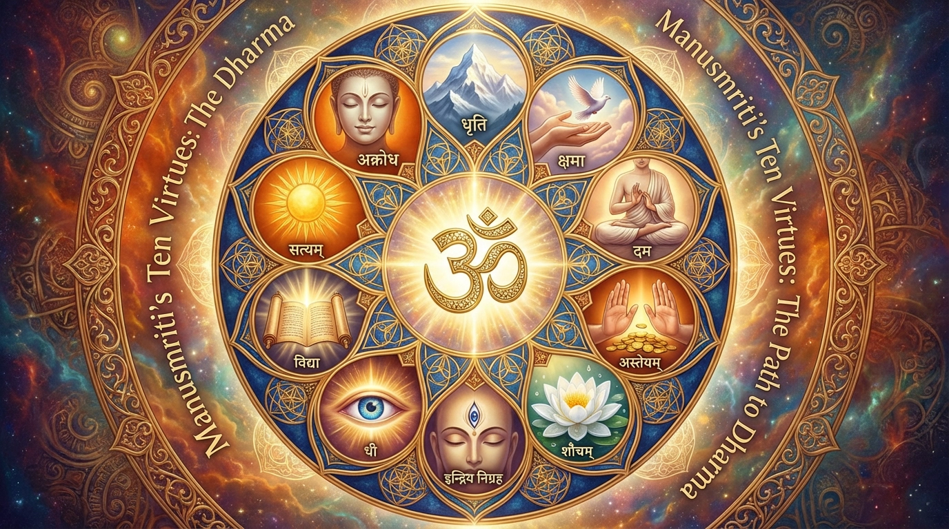 Ten Virtues in Life by Manusmriti: Ancient Wisdom for Modern Living
