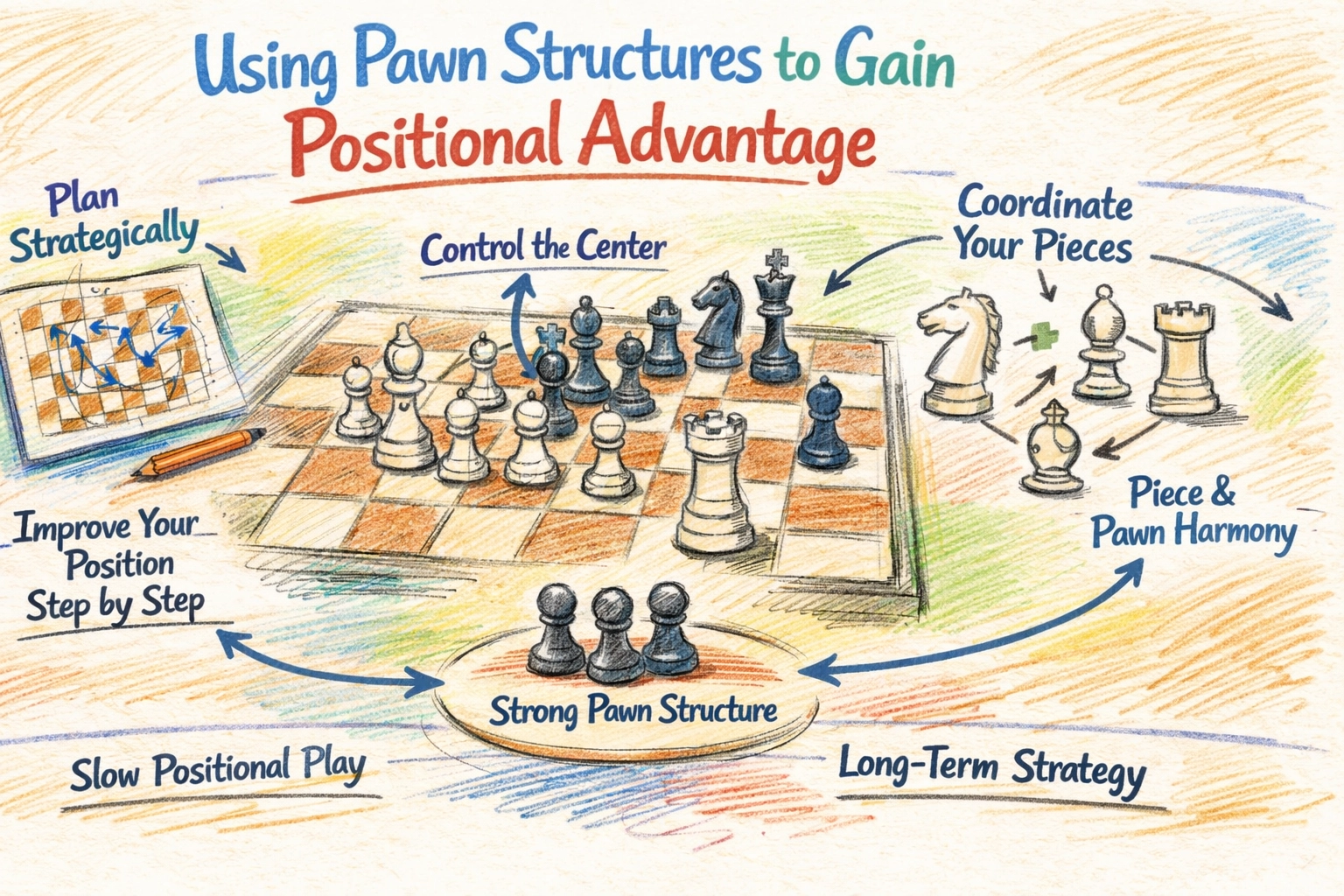 understanding pawn structures, chess