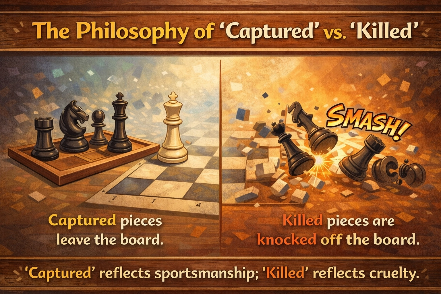 chess, captured