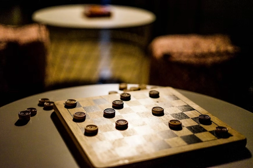 game of checkers