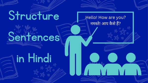 Hindi sentence structure