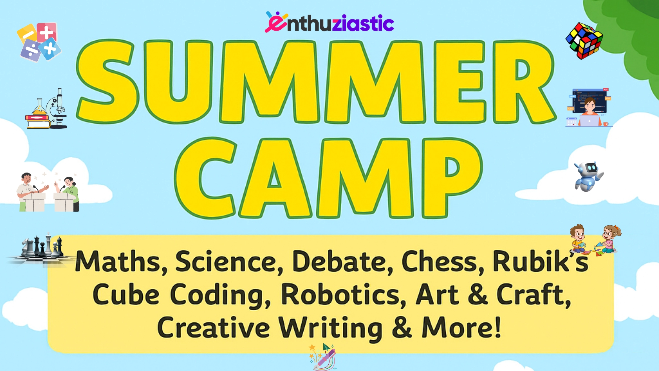 Summer Camp 2025 β Make This Summer Unforgettable with Enthuziastic! π