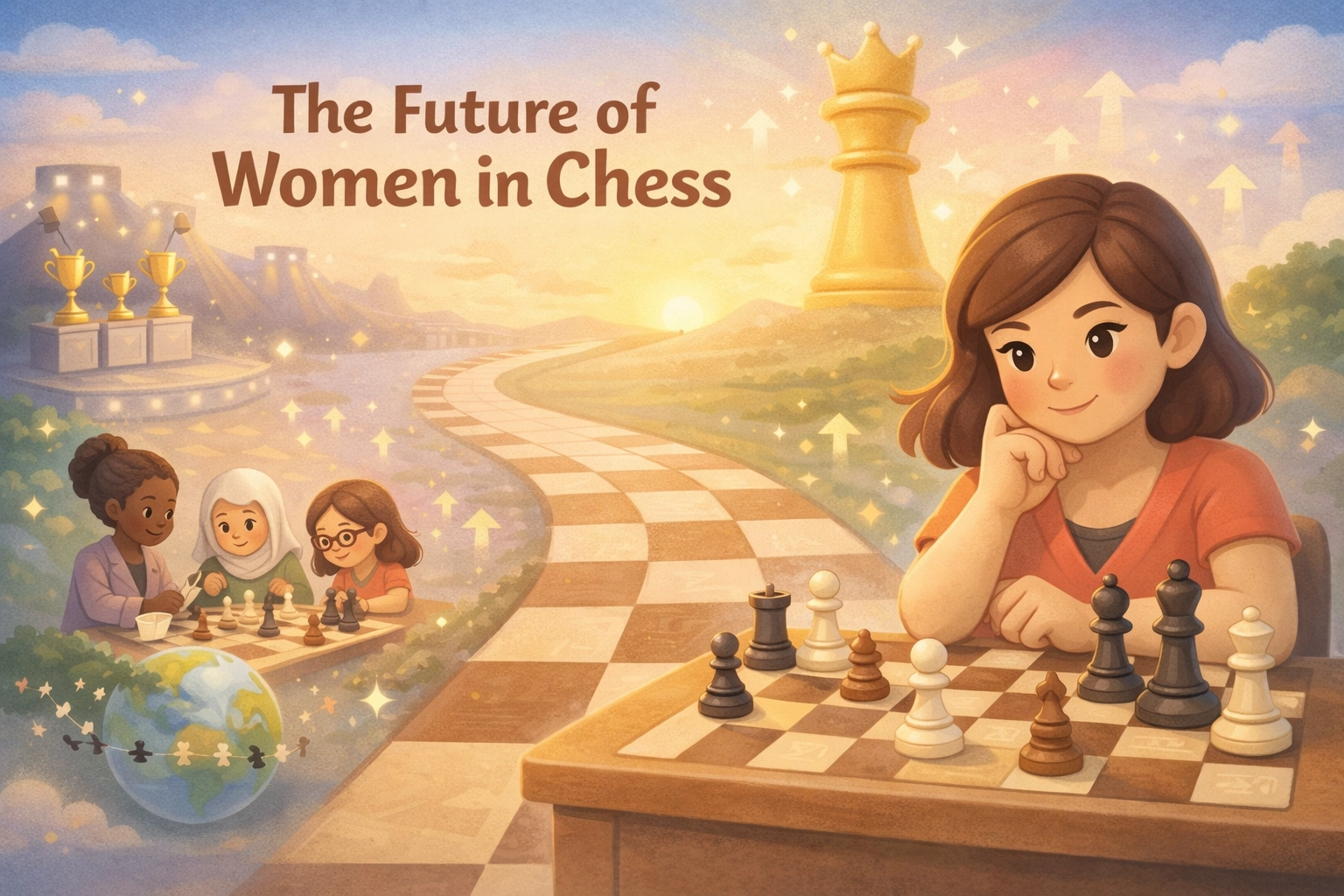 women in chess, history, challenges, gender equality