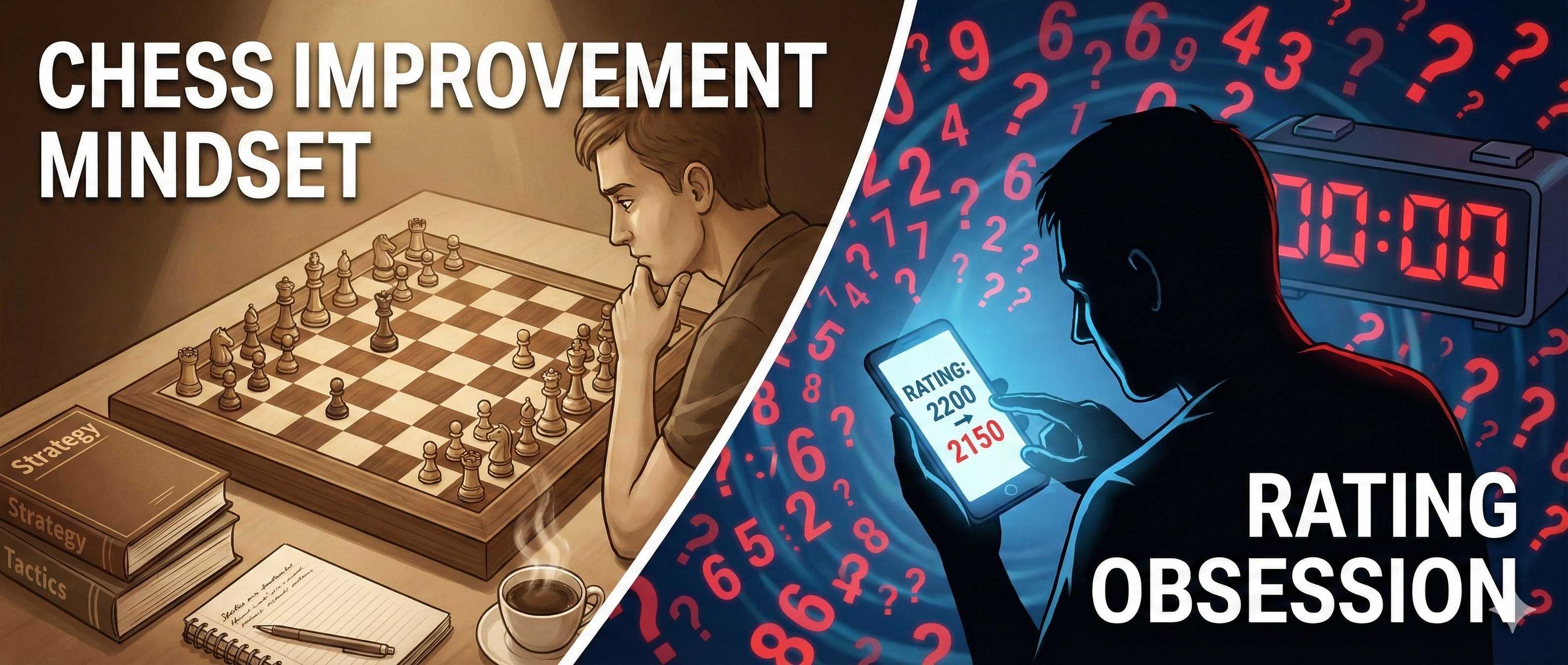 Mindset Behind Chess Improvement and How Rating Obsession Affects Learning