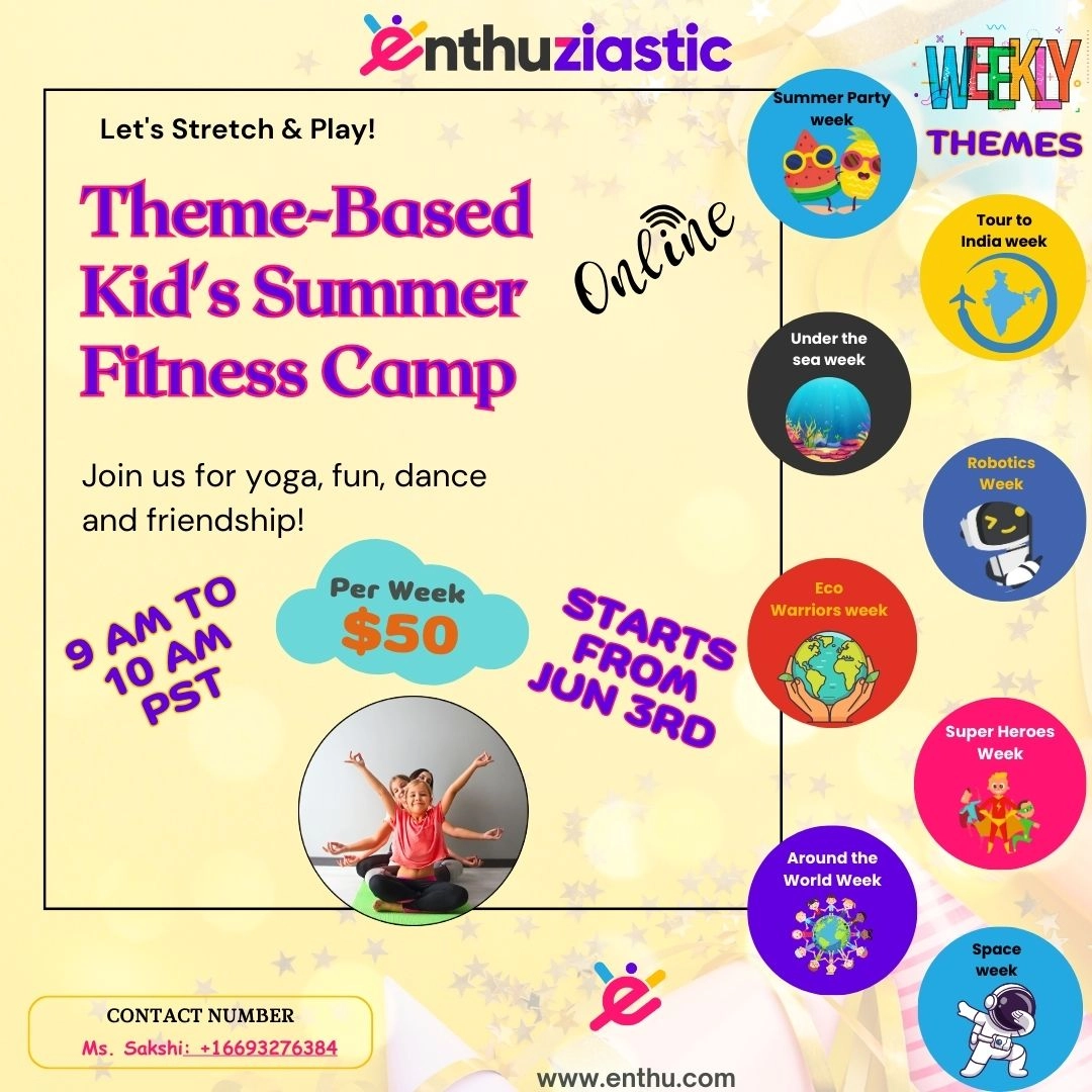 Theme - Based Kids' Summar Fitness Camp