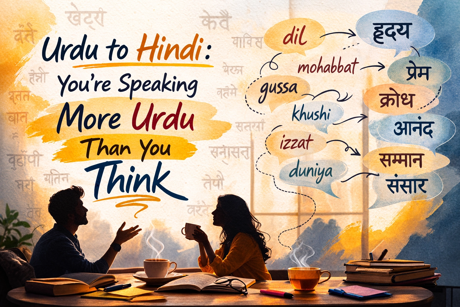 Urdu to Hindi: You’re Speaking More Urdu Than You Think