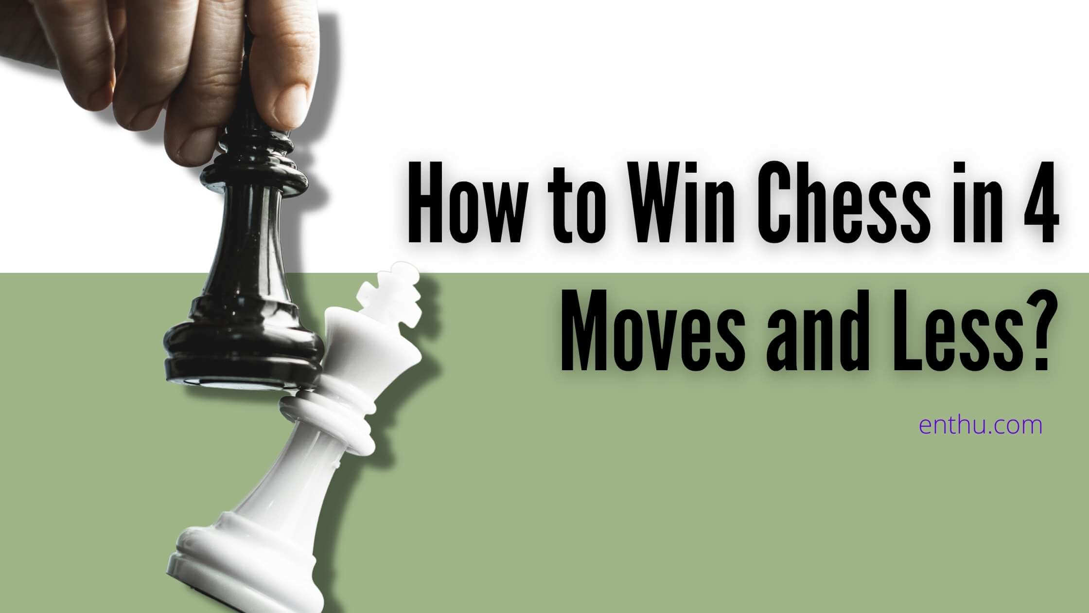 How to Do Scholar's Mate in Chess & Get Checkmate in 4 Moves